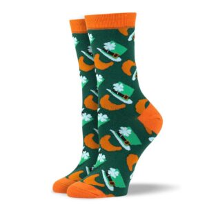 Womens St. Patrick's Day Dress Socks