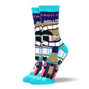 Women's Bold Los Angeles Dress Socks