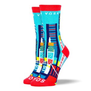 Women's Bold New York Dress Socks
