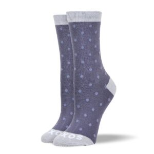 Women's Awesome Grey Small Polka Dots Socks
