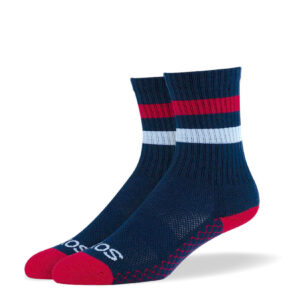 Women's Navy Athletic Crew Socks