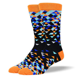 Men's Cool Black Triangle Socks