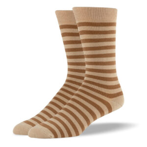 Men's Brown Stripes Socks