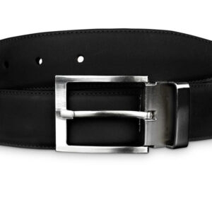 Mens Black Leather Belt