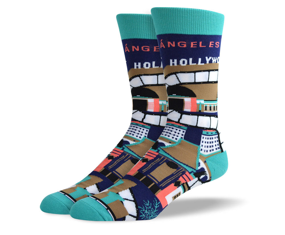 Men's Los Angeles Dress Socks