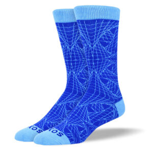 Men's Blue Fancy Socks