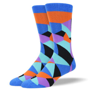 Men's Blue Novelty Socks