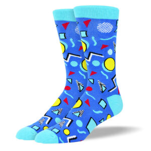 Men's Blue Silly Socks