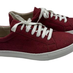 Mens Red Cork Sneakers