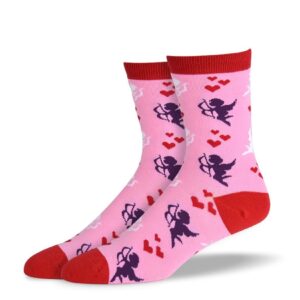 Women's Pink Valentines Day Socks