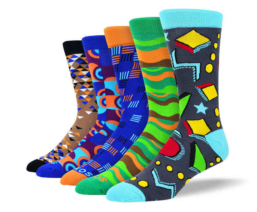 Men's Crazy Fun Socks Bundle