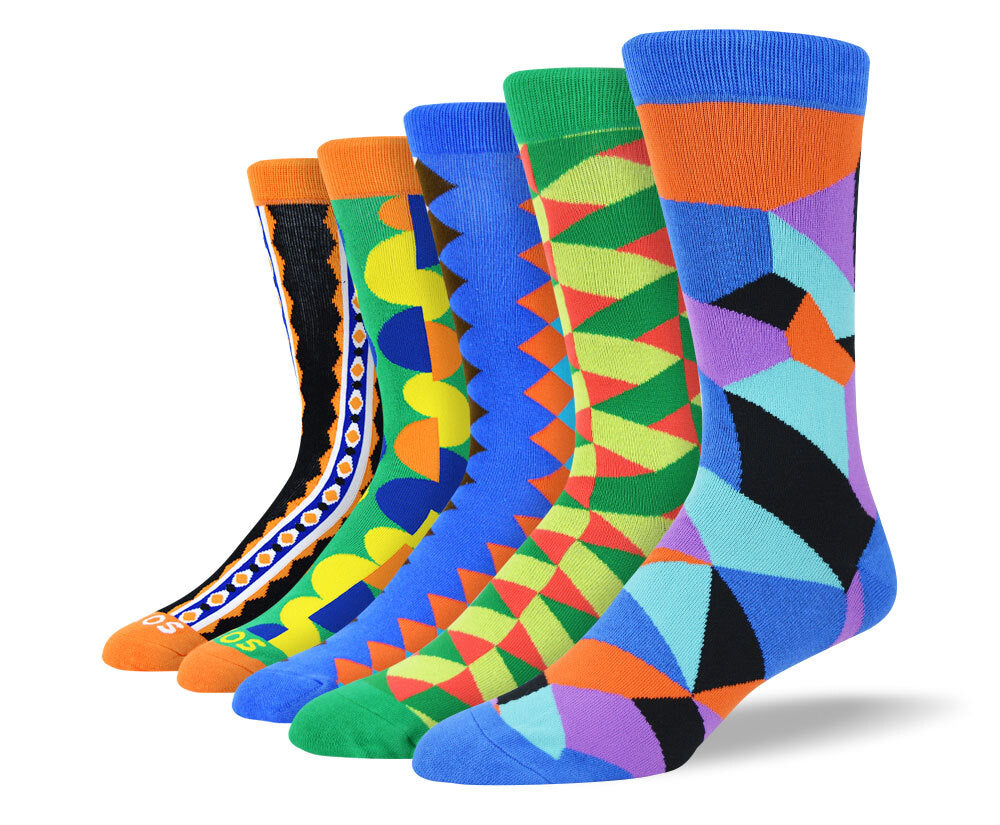 Mens Vibrant Socks Bundle
