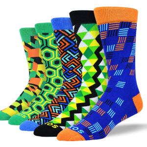 Men's Colorful Dress Sock Bundle