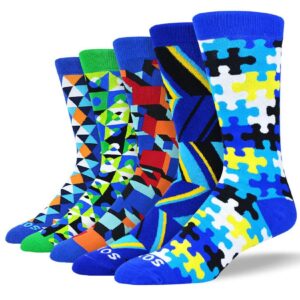 Men's Dress Fun Socks Bundle