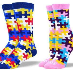 Him & Her Puzzle Socks