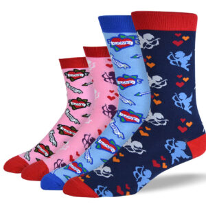 Men's & Women's Valentines Sock Bundle